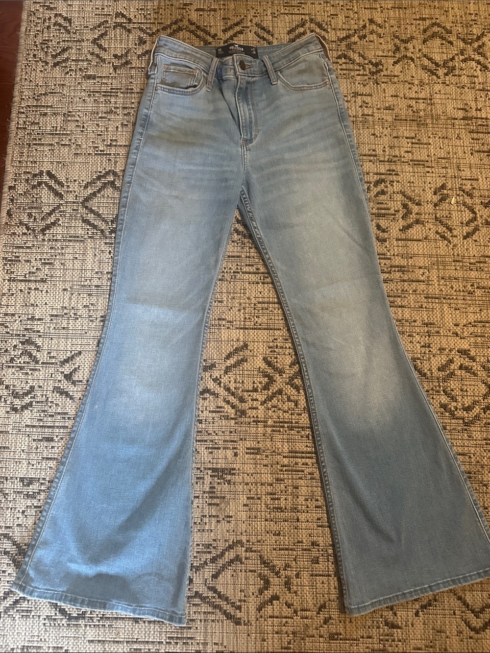 Light Blue Women's Flared Jeans